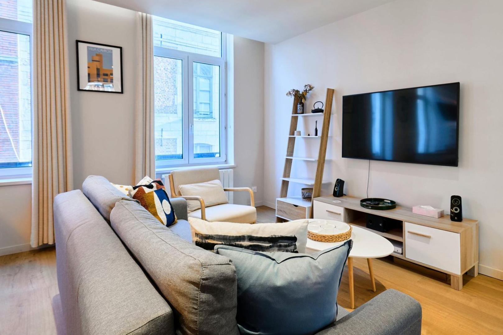 Apartment With Parking In The Heart Of Old Lille Exterior foto